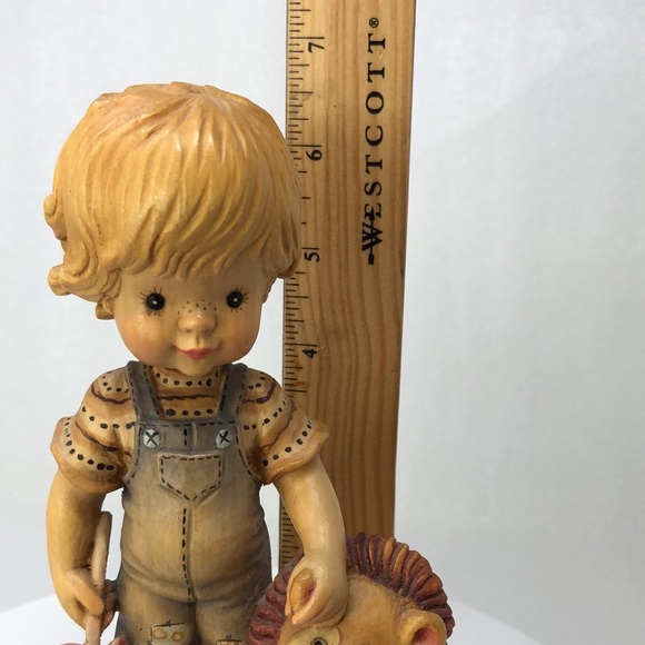 ANRI Tag Along Hand Carved Figurine Made in Italy by Sarah Kay 6.5” 209/4000 - Picture 7 of 14